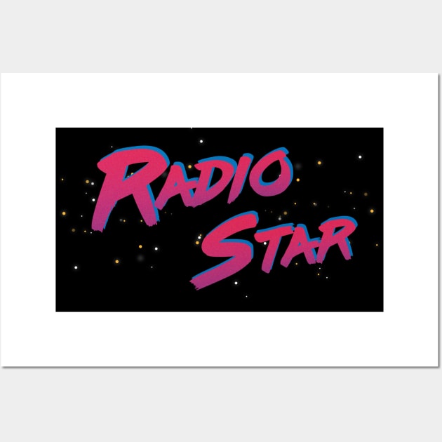 Radio Star Wall Art by Lilush